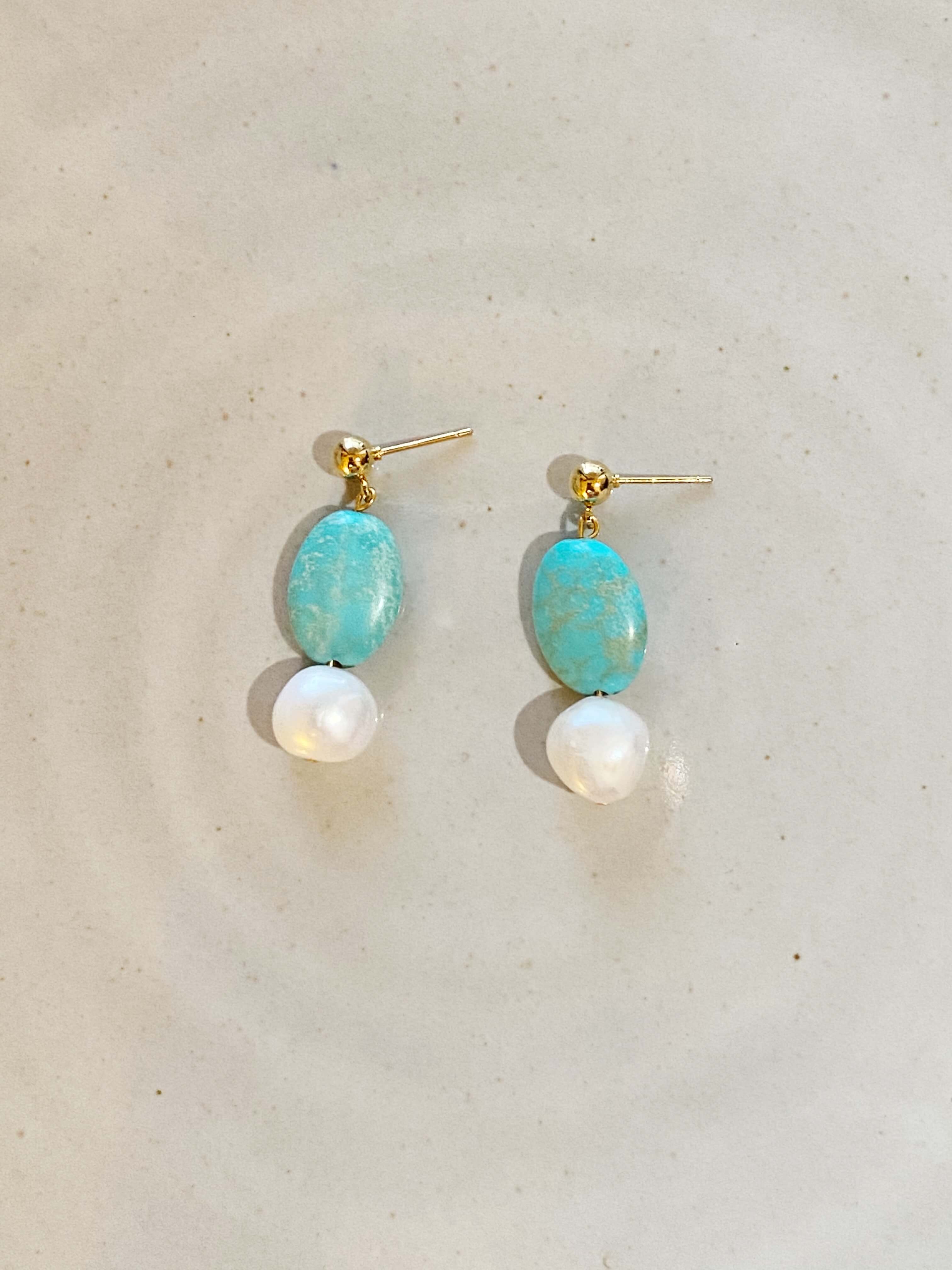 Turquoise & Pearl - Pearly Elements